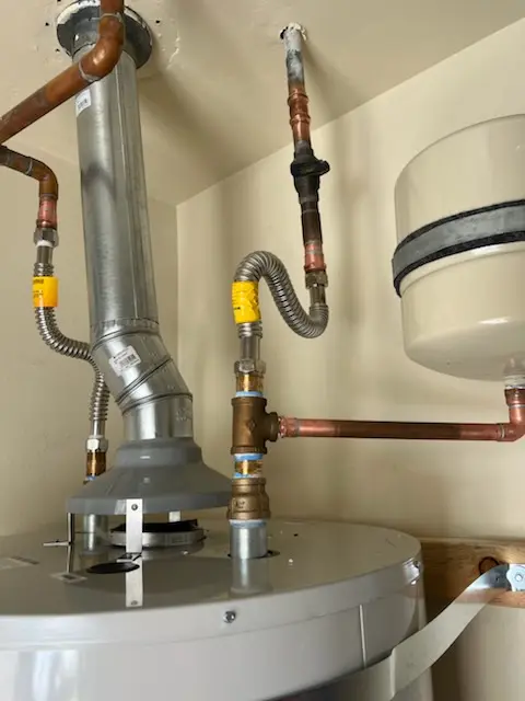 Water heater installation and plumbing repair in Eldora